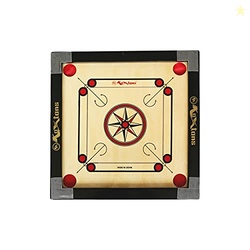 KOXTONS - Carrom Board Small 1.5" Border (Premium) with STRICKER & Acc