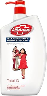 Lifebuoy Body Wash Total10, 1l | Advanced Germ Protection And Cleanlin