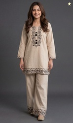 EDLEY ALLAN Women Embroidered A-line Kurta