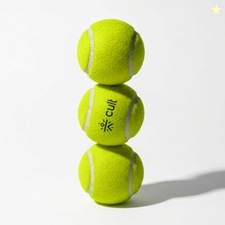CULT Tennis Cricket Balls Pack of 3  Green Practice & Training Balls f