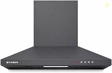 Faber SION 60 cm 900 m/hr Wall Mounted Kitchen Chimney | Baffle Filter