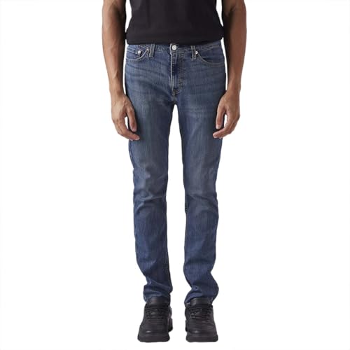 Levi's Men's 511 Dark Grey Slim Fit Mid Rise Jeans