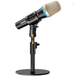 TONOR USB Dynamic Microphone for Podcast Gaming Mic with RGB for Recor