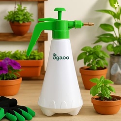 Pressure Spray Pump for Garden | 1L Water Sprayer with Brass Nozzle | 