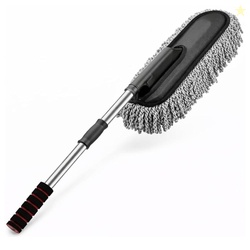 CX2 Microfiber Car Wash Duster with Expandable Handle, Scratch-Free, W