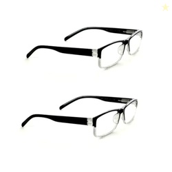 Combo Pack of 2 Reading Glasses for Men & Women | Lightweight Power Ey