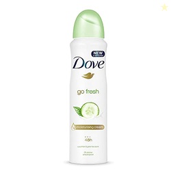 Dove Antiperspirant Cucumber & Green Tea Deodorant, 250ml | Long-Lasti