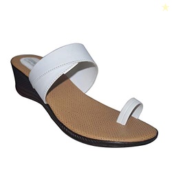 Leatherwood1 Women's White Fashion Sandals - 4 UK/India (37 EU)(888442