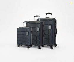 Kamiliant by American Tourister 3 Pc Harrier Edge 8W Set 56 Cm, 68 Cm 