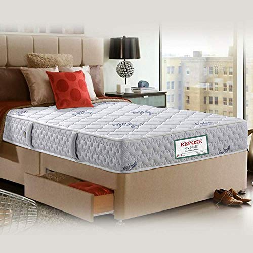 Repose-eyelidz Mattress 78" X 72" X 6" Pocketed Spring King, Sky White