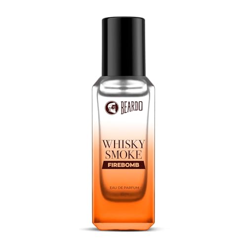 BEARDO Whisky Smoke FIREBOMB Perfume for men, 20ml | Spicy, Woody scen