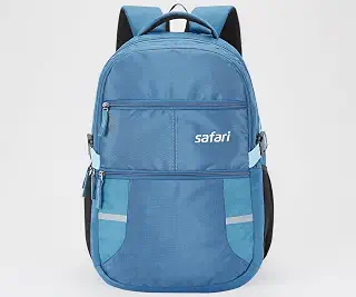 Omega Spacious/Large 5 Compartment Laptop Backpack With Raincover, Col