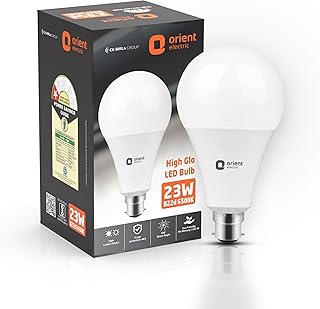 23W LED Bulb for Home & Office | Cool Day White (6500K) | B22D Base | 