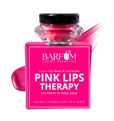 Pink Lips Therapy: 2-in-1 Lip Balm & Exfoliating Scrub  Darkness Treat