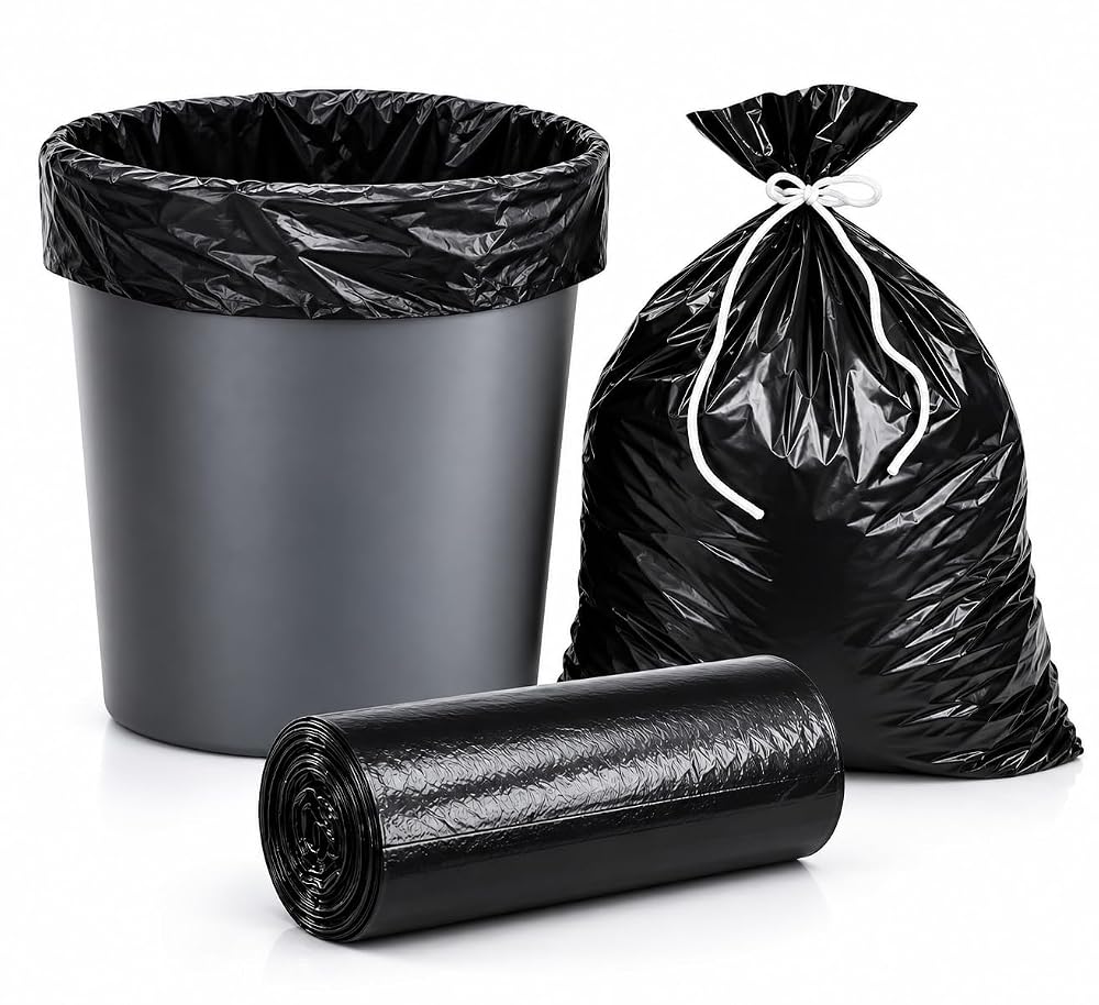 Warmfinity Garbage Bags for Dustbin, 19 x 21 Inches | Pack of 30, Medi