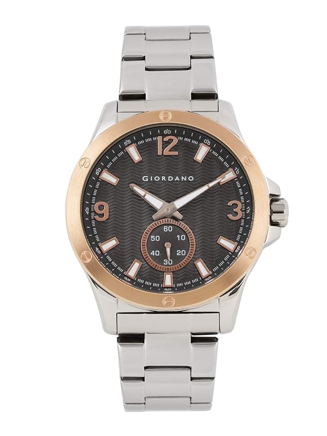 Giordano Analog Black Dial Men's Watch - 1765-11