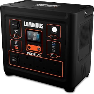 Luminous Edge GO P1000 Portable Power Station | 800W Output | 576 Wh |