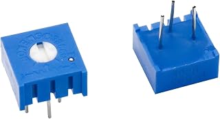 Electronic Spices 500k Ohm () Single Turn Trimpot Variable Resistor 33