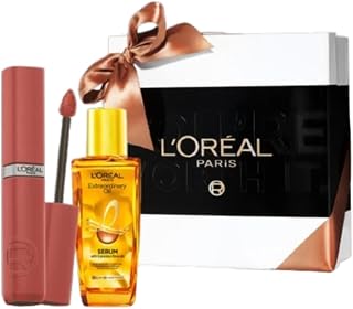 L'Oreal Paris You're Worth it Gift Box - Liquid Lipstick 635 and Hair 