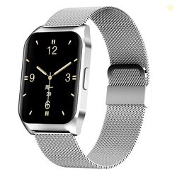 French Connection Smart Man Full Touch Smartwatch with Mesh Band (Colo