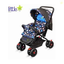 LITTLE RIDES Explorer Baby Stroller New Born/Kids, with Safety Belt, 3