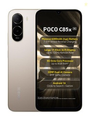 POCO C85x (Sunset Gold, 128 GB)