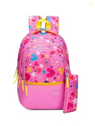 Lavie Sport Cupcake Backpack | 22 Liters | Rain Cover | Gift for Boys 
