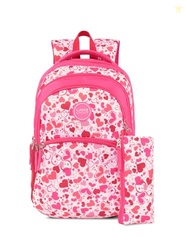 Lavie Sport Heartpop Backpack | 22 Liters | Rain Cover | Gift for Boys