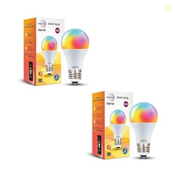 wipro 9-Watt E27 WiFi Smart LED Bulb with Music Sync (16 Million Colou