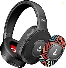boAt Rockerz Plus 550, Customizable Earcups, 100H Battery, 50mm Driver