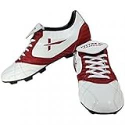 Vector X Armour, Mens Soccer Shoes, Multicolour (White/Maroon), 38 EU