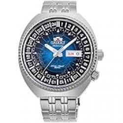 Orient RA-AA0E03L19B Revival Automatic Stainless Steel Watch for Men, Blue/Silver
