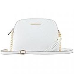 ALDO Women's Adassi Crossbody Bag, White, Small