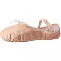 Bloch Women's Dansoft II Split Sole Ballet Slipper Pink Size: 7 Narrow