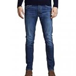 Jack & Jones Mens Glenn Original Am 814 Noos Pants, Color: Blue, Size: 31W/32L