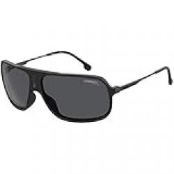 Carrera Women's Cool65 Rectangular Sunglasses Black/Polarized Gray, 64
