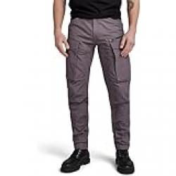 G-Star Men's Rovic Zip 3D Regular Tapered Pants, Grey (rabbit D02190-D213-G077), 31W / 34L