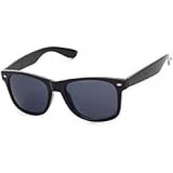 Men's Classic Square Sunglasses with Case Box, Grey
