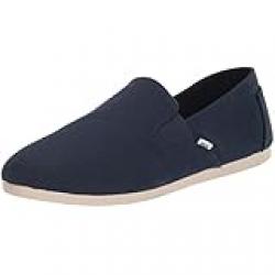 TOMS Women's Redondo Loafer Flat Navy 9, 40 EU