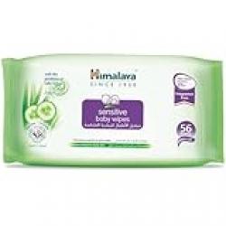 Himalaya Since 1930 Himalaya Sensitive Baby Wipes Alcohol & Paraben Free - 56 Wipes