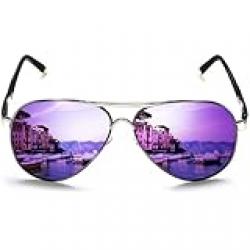 ROCKNIGHT Aviator Sunglasses for Women Polarized UV Protection Ladies 