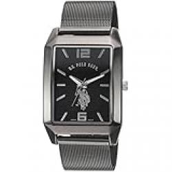 U.S. POLO ASSN. Mens Quartz Watch, Analog Display And Stainless Steel 