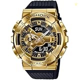 Casio G Shock Gm 110G 1A9Dr Metal Face Men's Digital Analog Wrist Watch, Gold