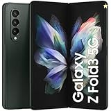 Samsung Galaxy Z Fold3 5G Mobile Phone SIM Free Android Folding Smartphone 256GB Phantom Green (UK Version)