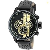 Invicta Men's 19289 S1 Rally Analog Display Japanese Quartz Black Watch