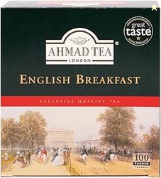 Ahmad Tea English Breakfast Tea, 100 Teabags