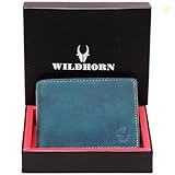Wildhorn India Blue Men's Wallet (Wh2083 Blu Hunter)