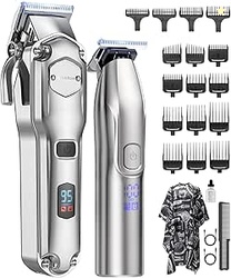 Jack & Rose Clippers and Trimmers Set, Cordless Hair Clippers for Men,