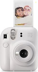 Fujifilm Instax Mini 12 Instant Camera - Clay White