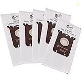 Does not apply 5 Pack Replacement Dust bags for Electrolux Vacuum Cleaners Anti-Allergy S Bag EL200F,EL202F,EL4100,EL4200 EL6985 EL7000 EL8500 Philips Tornado Volta AEG
